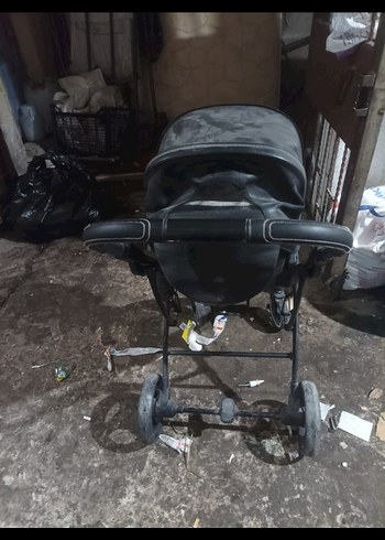 Siyah Bebek Arabası - Görsel 6