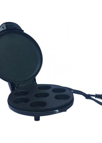 Siyah Mini Top Kek ve Sandviç Makinesi - Görsel 4