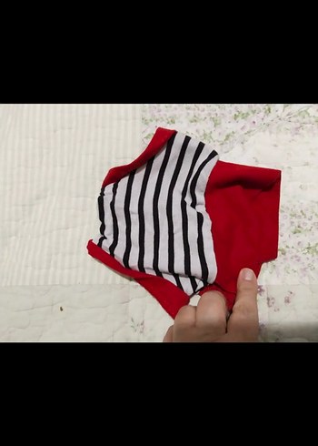 Beyaz Zebra Desenli Kürklü Köpek Kıyafeti - Görsel 2