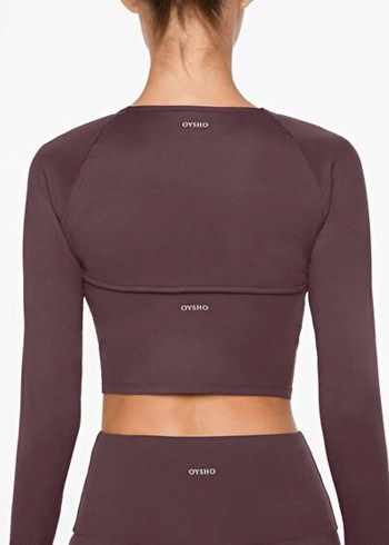 OYSHO Uzun Kollu Spor Bolero - Görsel 2