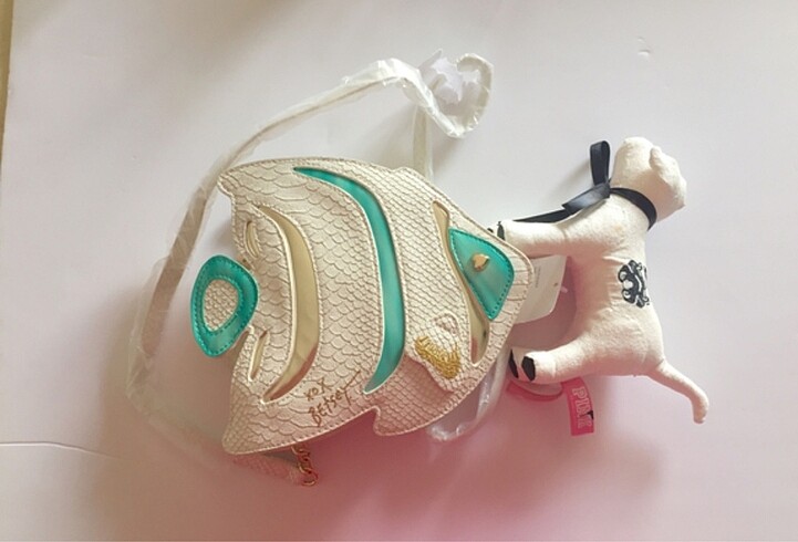 Betsey Johnson Fish Bag- Balık Çanta