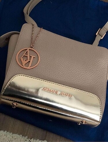 Beden Armani Jeans Pudra-Rose Gold Çanta