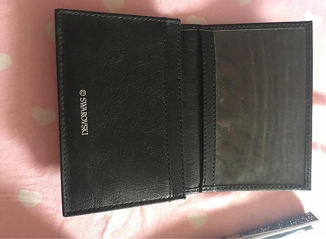 Swarovski Taşlı Kartlık ve Tükenmez Kalem Takımı - Görsel 5