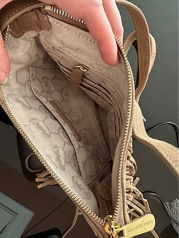 Beden Michael Kors Püsküllü Camel Çapraz Çanta