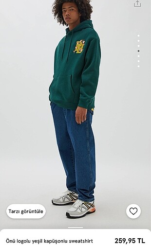 Yesil sweatshirt