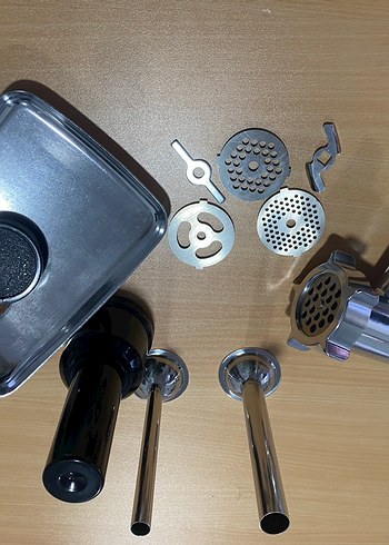 Karaca hamur makinesi kıyma sucuk aparatı - Görsel 5