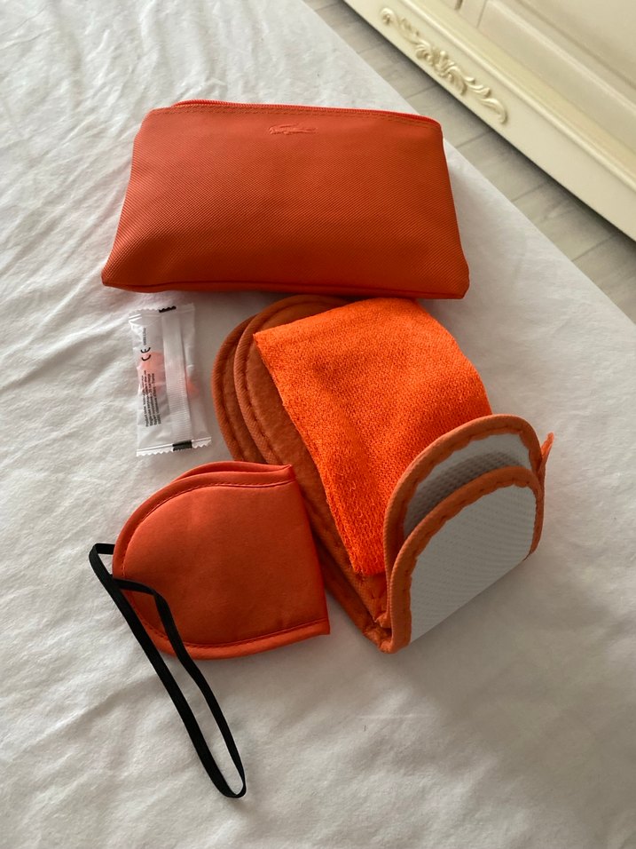 Bohem Desenli Kadın Deri Makyaj Çantası 3 adet - Görsel 3