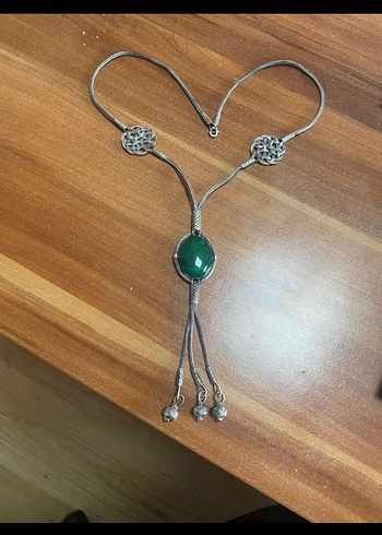 Uzun Zincir Detaylı  kazaziye kolye - Görsel 2