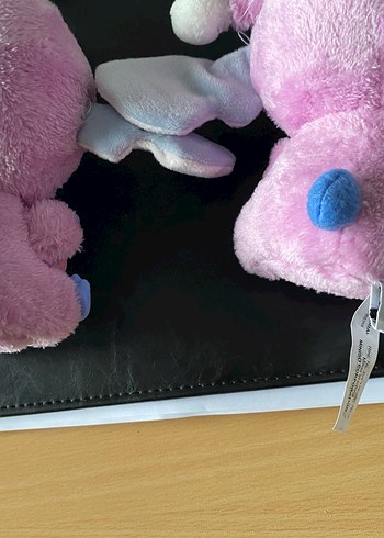 Renkli Peluş Oyuncak Anahtarlık Seti 2 adet - Görsel 6