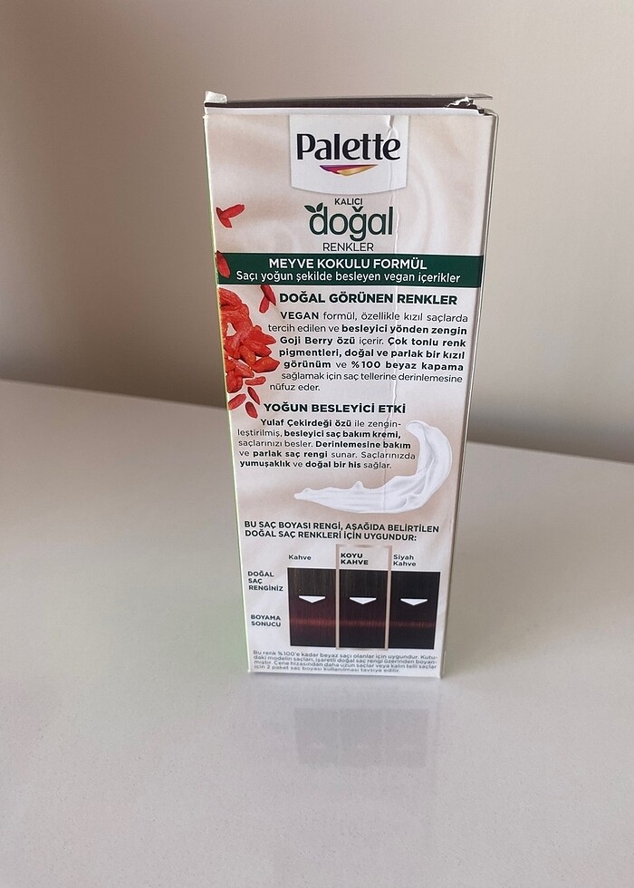 Palette saç boyası 3-68 kızıl çikolata - Görsel 2