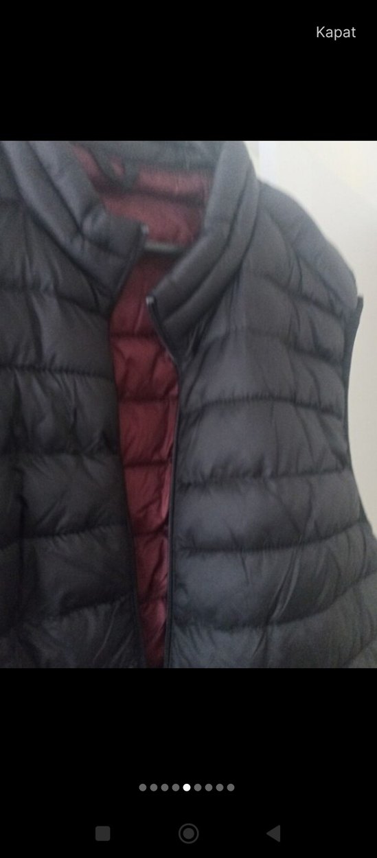 Erkek Yelek az kullanılmış - Görsel 2