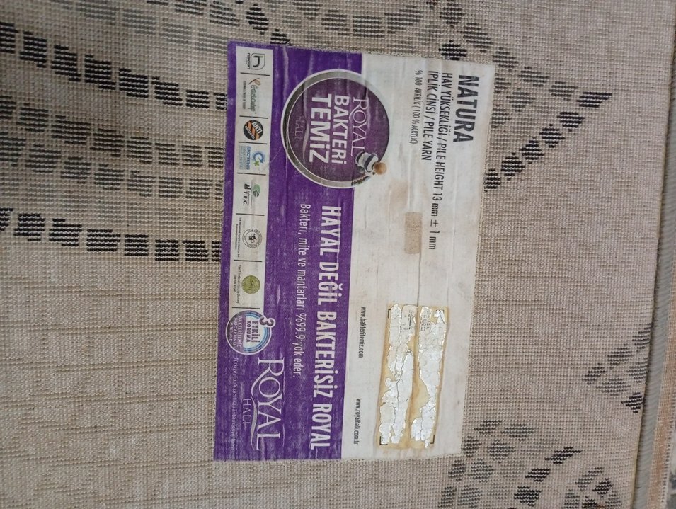 Gri Soyut Desenli Modern Halı - Görsel 3