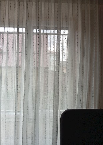 Gri Çizgili Beyaz Perde - Görsel 2