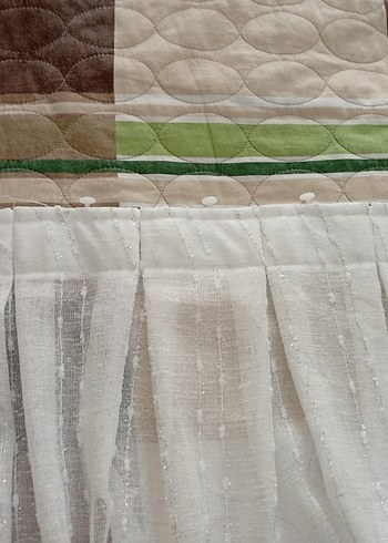 Gri Çizgili Beyaz Perde - Görsel 5