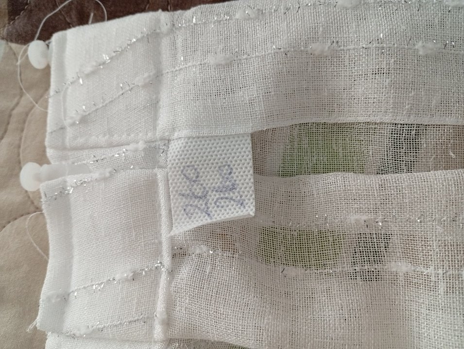 Gri Çizgili Beyaz Perde - Görsel 4