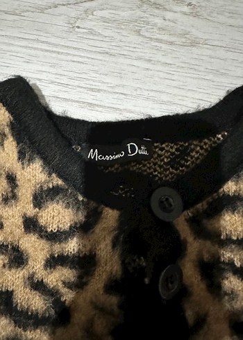 Massimo Dutti Leopar Desenli Hırka