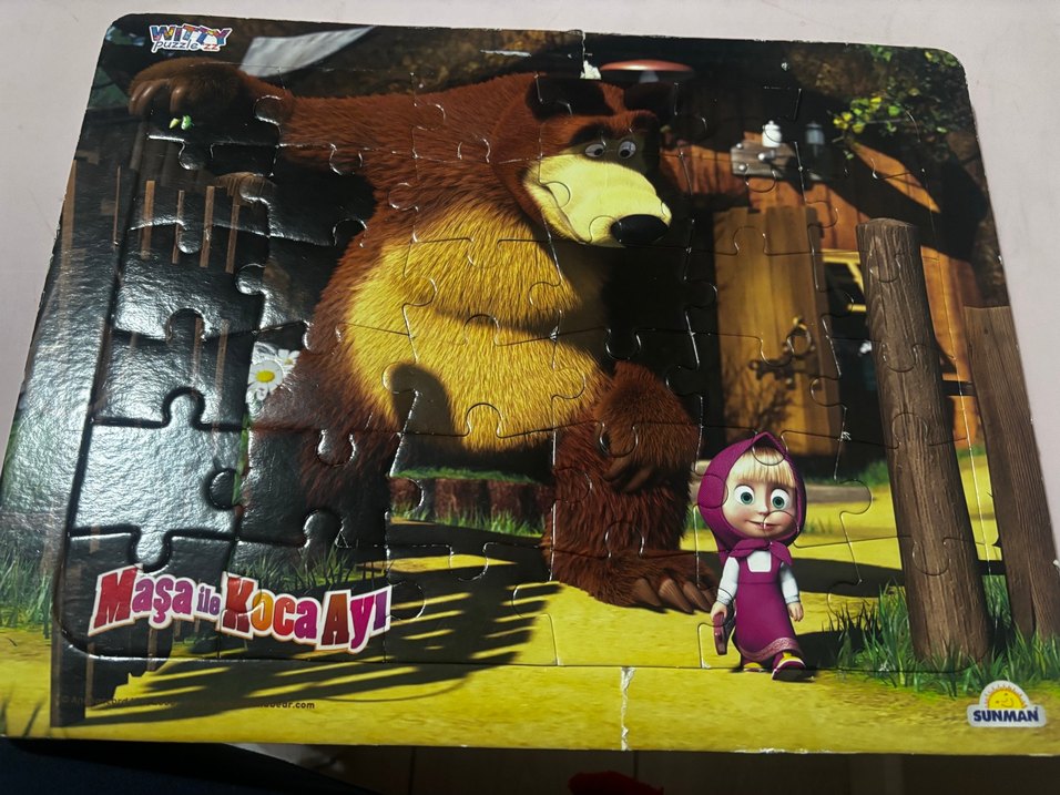 Renkli Çocuk Puzzle'ı - Görsel 3