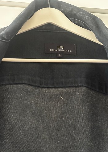 Siyah Düğmeli Kadın Denim Biker Ceket - Görsel 2