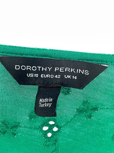 42 Beden yeşil Renk Dorothy Perkins Bluz %70 İndirimli.