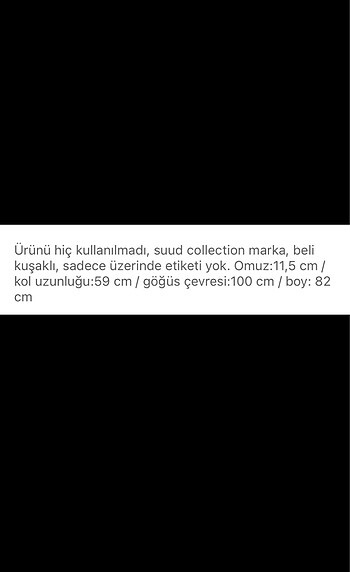 m Beden siyah Renk Deri çeket