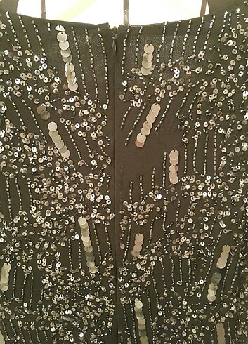 Pul payet mini elbise - Görsel 9