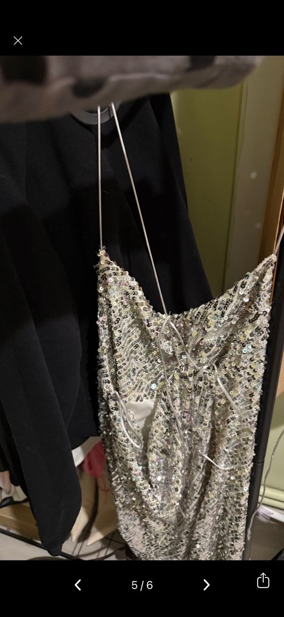 Zara payet elbise - Görsel 3