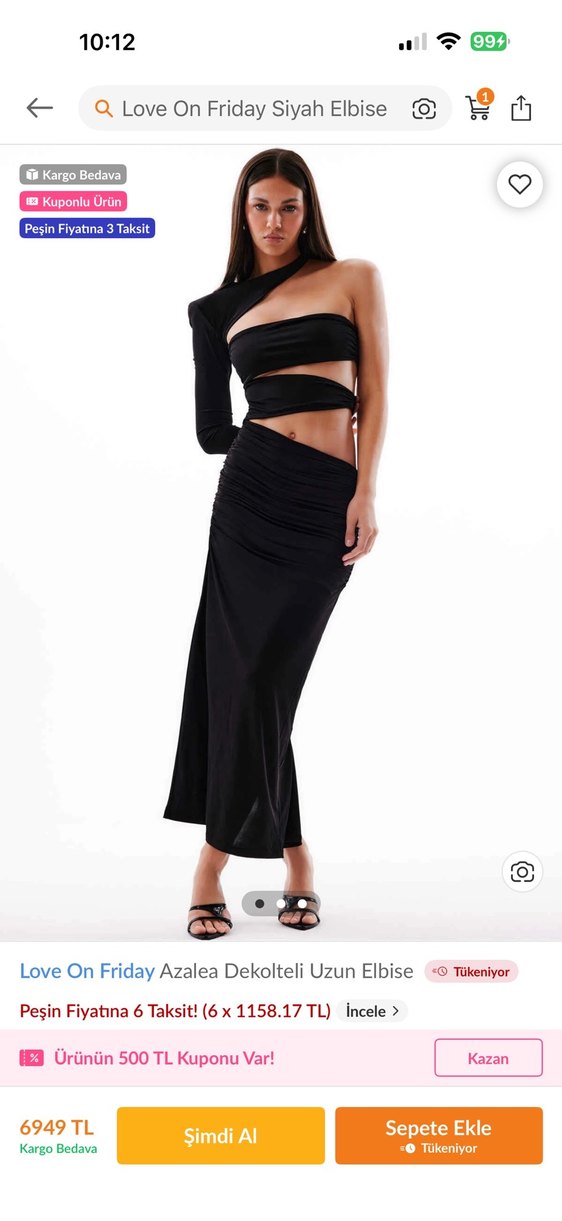 Love on Friday elbise - Görsel 2