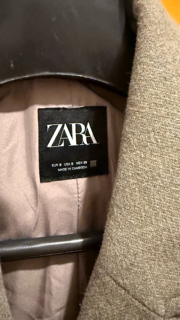 Zara Kısa Kaban - Görsel 2