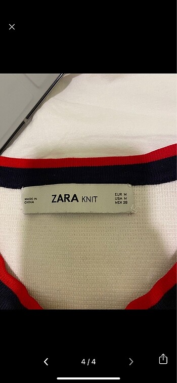 m Beden beyaz Renk Zara ceket