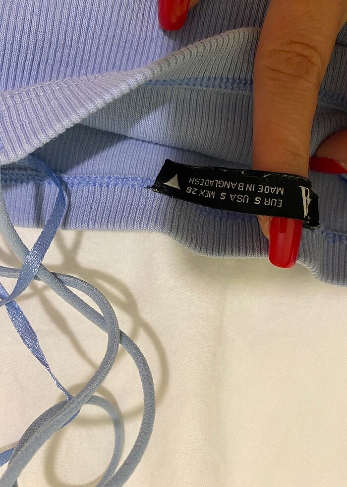 Zara mini üst - Görsel 2