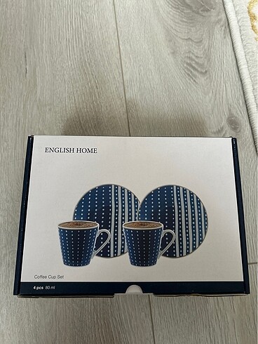 English home 2li kahve fincanı