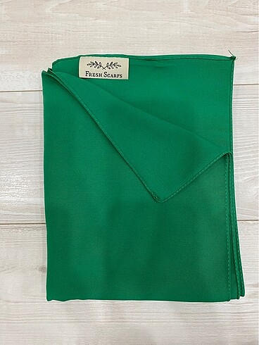 FRESHSCARFS BENETTON YEŞİLİ PAMUK VİSKON ŞAL