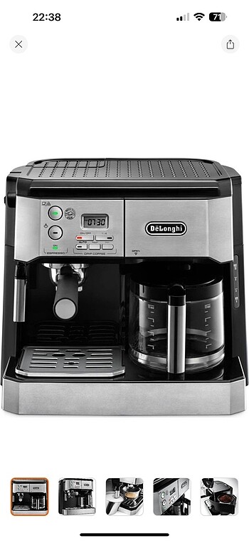 DELONGHİ COMBİ KAHVE MAK BCO 431S