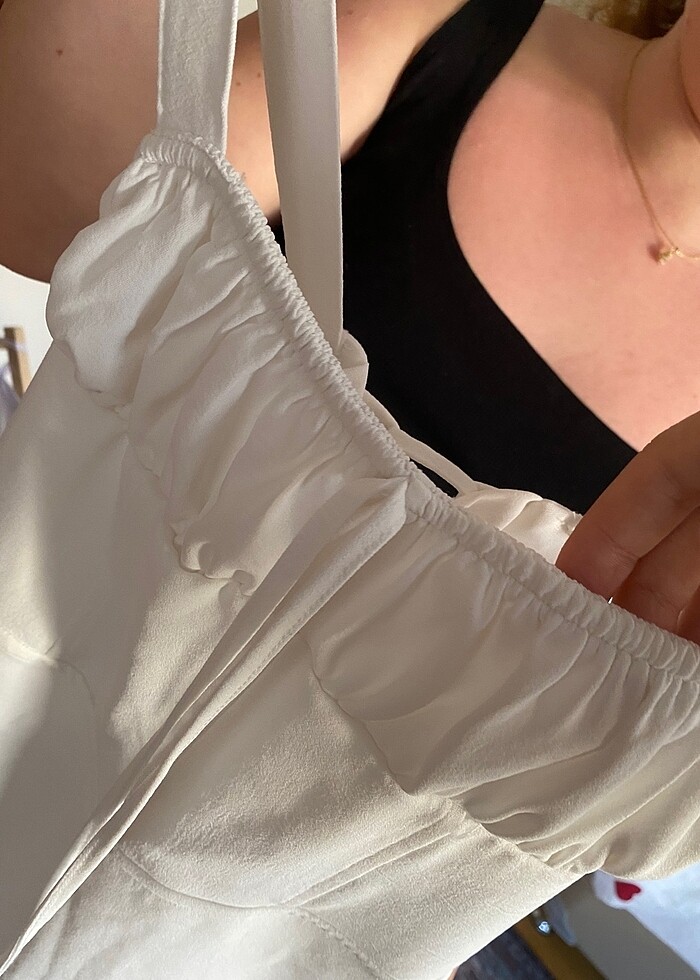 beyaz elbise - Görsel 3