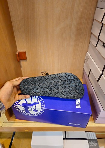 37 Beden Birkenstock Toka Detaylı Kahverengi Terlik