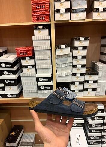 Birkenstock terlik lacivert 38 numara 