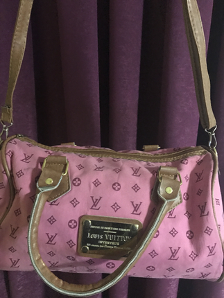 Louis Vuitton Louis Vuitton pembe çanta