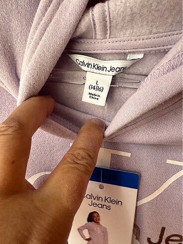 13-14 Yaş Beden Calvin Klein elbise