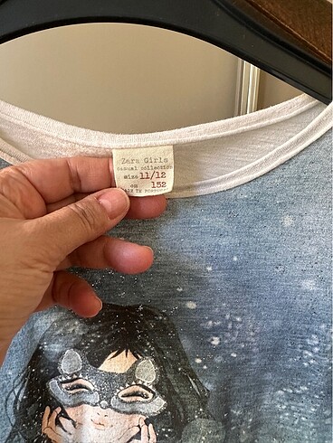 Zara Zara tshirt uzun kollu