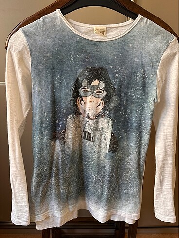 Zara tshirt uzun kollu