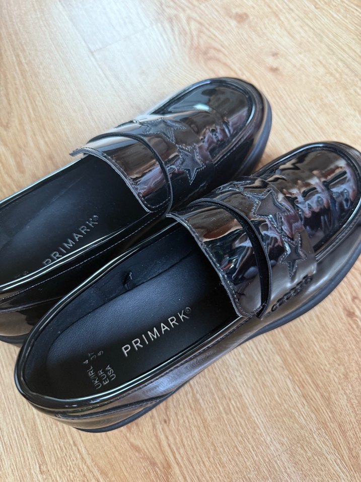 Parlak Siyah  Loafer - Görsel 2