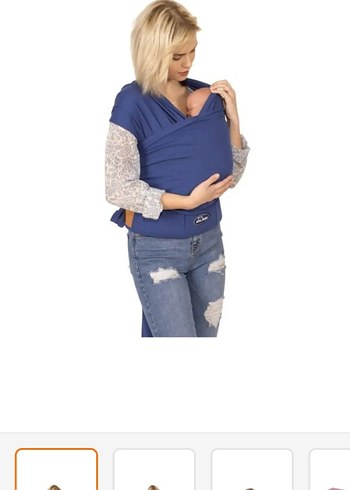 Bebek Kanguru sling - Görsel 4