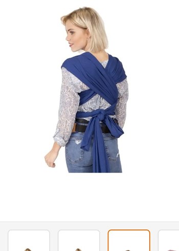 Bebek Kanguru sling - Görsel 6