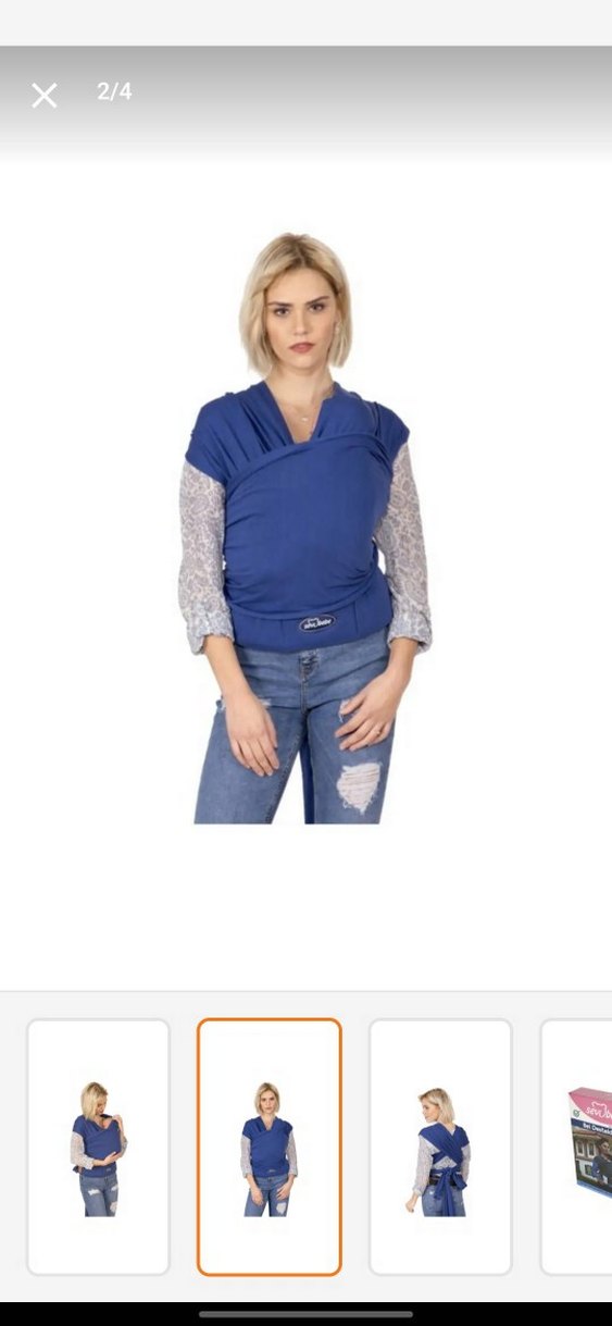 Bebek Kanguru sling - Görsel 5