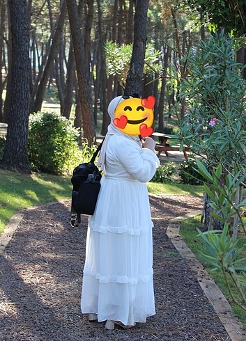 Nikah elbisesi, beyaz elbise, sünnet Anne elbisesi 