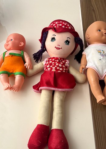 Renkli Bebek ve Bez Bebek Seti