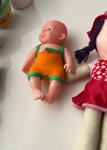 Beden Renkli Bebek ve Bez Bebek Seti