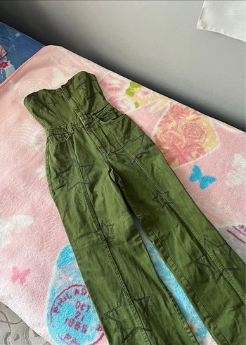 Zara Yeşil tulum