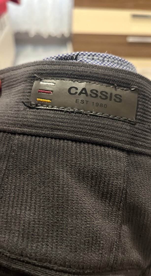 Gri  kadife Erkek Pantolon - Görsel 5