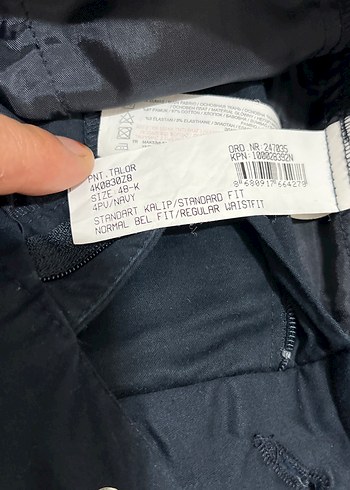 LC Waikiki Lacivert Kadın Kumaş Pantolon Midi Boy